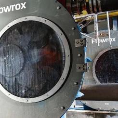 Hose pumps of this type are used where abrasive slurry rapidly wears down metal components. Similar systems are in operation at Swedish sites such as LKAB’s facility in Svappavaara. Photo: Valmet