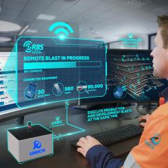A secure, ‘Plug and Play’ centralised firing system achieving greater productivity and a streamlined user experience. Photo: Orica