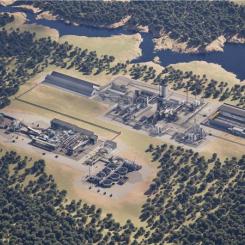 Copper smelting plant. Photo: Metso