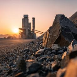 Betolar’s solution will replace conventional cement in rockfill solutions in a cost-efficient and CO₂-reducing way. Photo: Betolar
