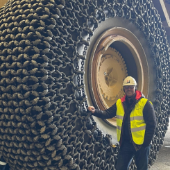 Bridgestone sets new standards with tyres for underground mining. Photo: Bridgestone