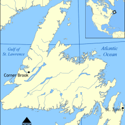 New Found holds a 100% interest in the Queensway Project, located 15km west of Gander, Newfoundland and Labrador, and just 18km from Gander International Airport. Photo: Coach.nyta, edited by Qyd/Wikimedia Commons