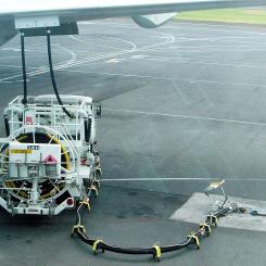 Aviation fuel. The CO-to-SAF (Sustainable Aviation Fuel) production plant will be located next to Outokumpu’s stainless steel mill in Koivuluoto, Tornio, Finland. Photo: David Monniaux/Wikimedia Commons