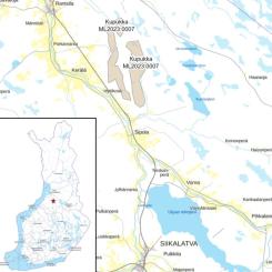 Location of the discovery. Graphite is one of the battery industry's most important raw materials. The newly discovered deposit in Siikalatva could eventually become one of the largest in Europe and help reduce the EU's dependence on imported graphite. Click the X in the upper-left corner to enlarge the image. Map: Kupukan Grafiitti.