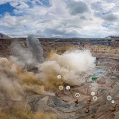 Building on their landmark agreement to create the region’s first digital mine at Mansourah-Massarah, the two organisations will sign a memorandum of understanding focused on shaping the next generation of mining professionals. Photo: Hexagon