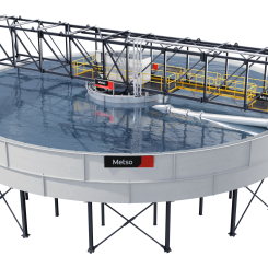 High rate thickener. Photo: Metso