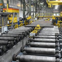 Dillinger France is upgrading heavy plate production at its Dunkirk facility with new automation technology supplied by SMS Group. The modernisation will expand the plant's ability to process high-strength steel grades. Photo: Dillinger.