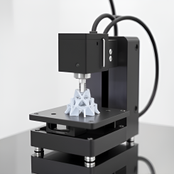 Metal Additive Manufacturing (AM) market is witnessing significant growth in various industries such as dental, academic, construction, consumer electronics, wearable devices, and aerospace & defense. AI generated image.