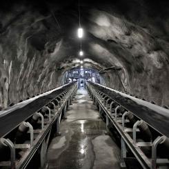 LKAB ferries an immense 15 million tons of iron ore each year. Photo: LKAB