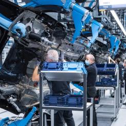 The German Mercedes-Benz car factory in Stuttgart. Photo: Mercedes-Benz Group