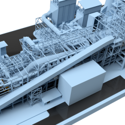 Metso’s iron ore pelletizing process produces uniform pellets. Image courtesy: Metso