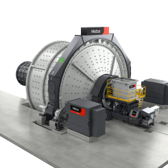Metso offers a wide range of horizontal grinding mills. Photo: Metso