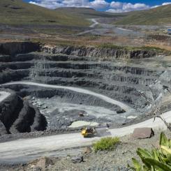 Mothae began commercial operations in 2019 and is known to produce large, high-value diamonds which command the second highest dollar per carat for kimberlite diamonds worldwide. Image courtesy: Lucapa Diamond