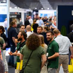 One of the exhibition halls at Euro Mine Expo. Photo: Euro Mine Expo