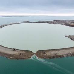 The Diavik mine, 100 percent owned and operated by Rio Tinto, is Canada’s largest diamond mine. Photo: Rio Tinto