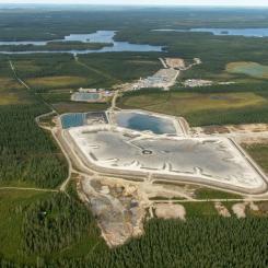 Sotkamo Silvers main mining area. Photo: Sotkamo Silver Oy.