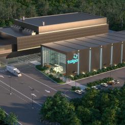Visualization of the new refining plant: Talga