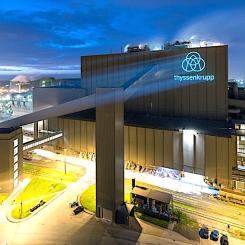 Thyssenkrupp’s steel operations in Duisburg, Germany. Photo: Thyssenkrupp